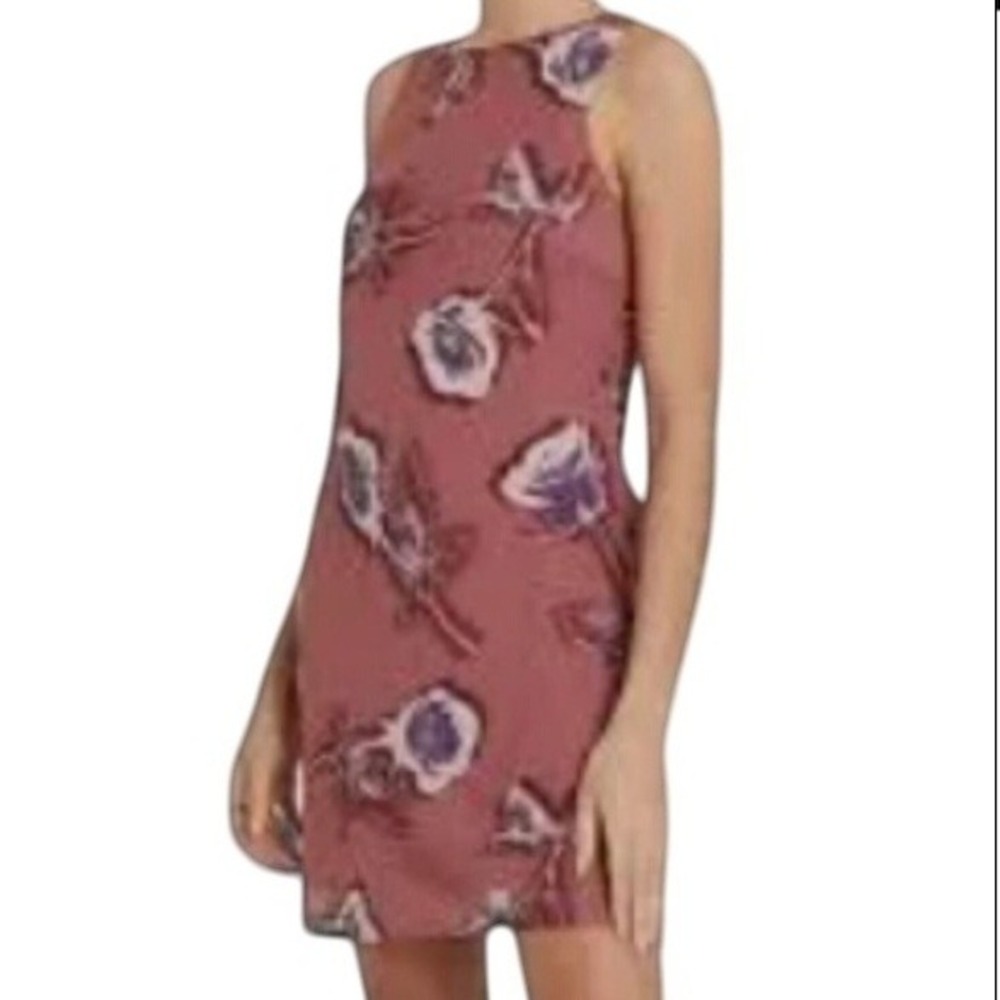 Wild Fable Women Dress Mini Slip Sleeveless Pink Floral NWT SKUW336‎